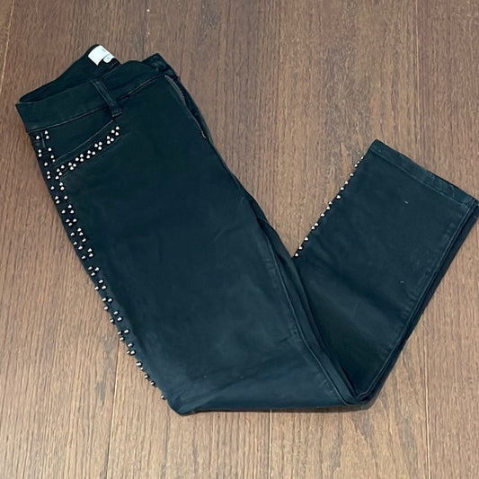 Pistola Women’s Black Studded Jeans Size 27