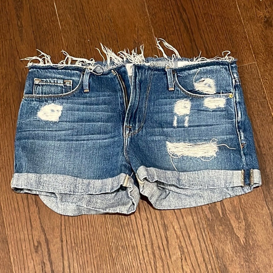 Frame Jean Shorts Size 28 Le Cutoff