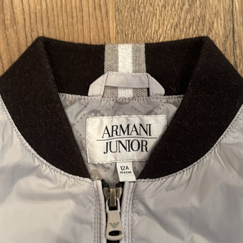 Giorgio Armani Junior Boy’s Grey Jacket Size 12