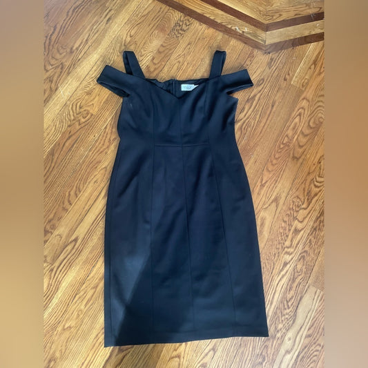 Eliza J Black V- Neck Dress Size 14