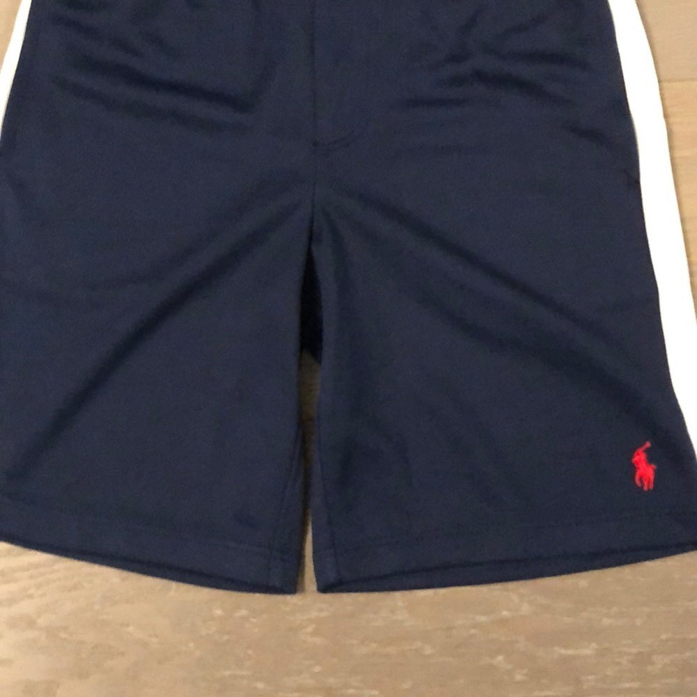 Boys Polo Navy Shorts Size 5