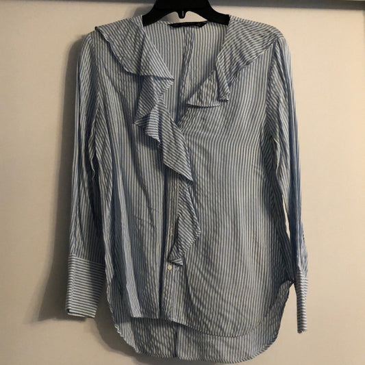 Zara Button Down Blouse - Size Small