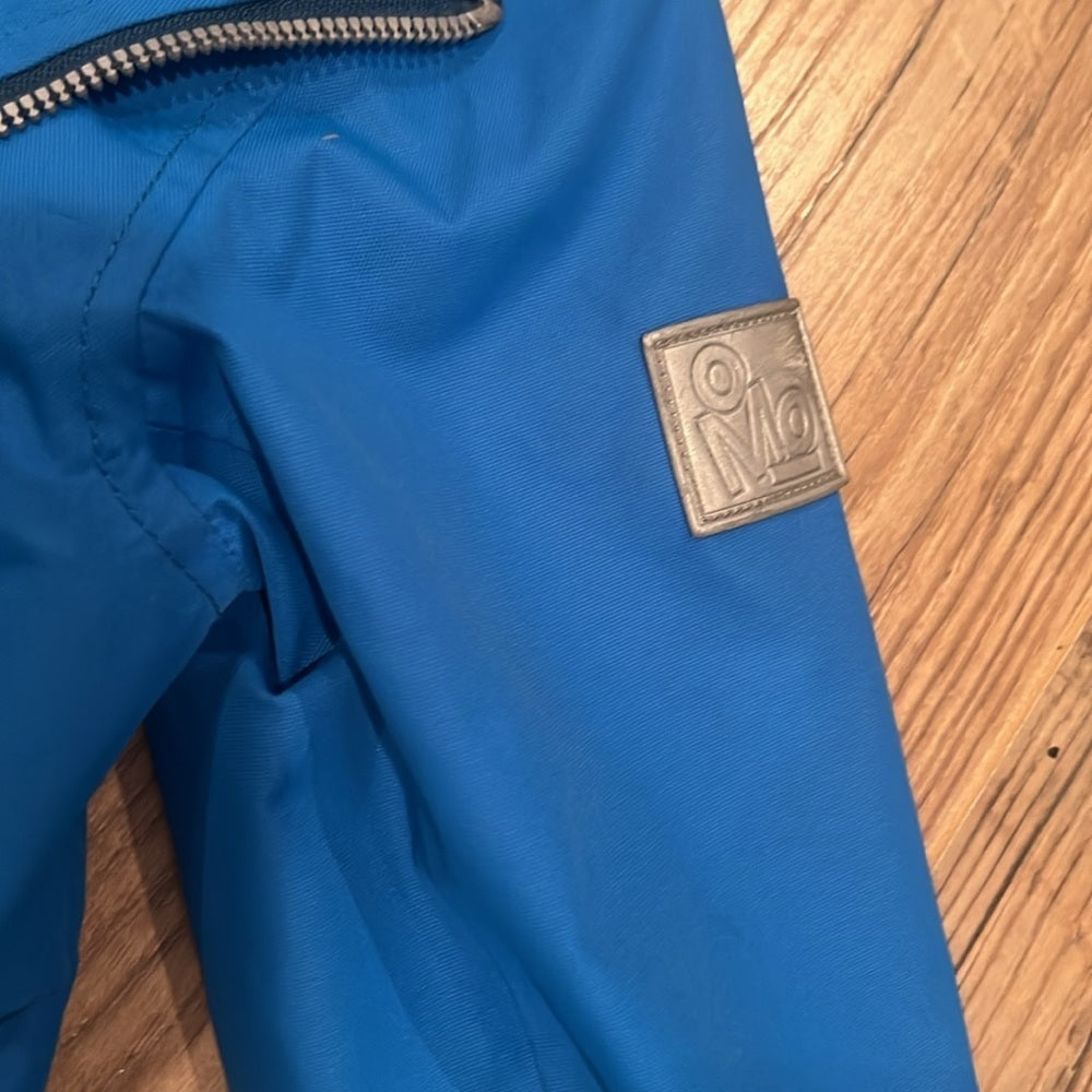 Molo Kids Blue Rain Jacket Size 6