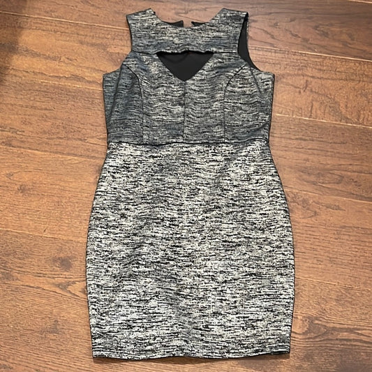 River Island Grey Tight Mini Dress Size 10