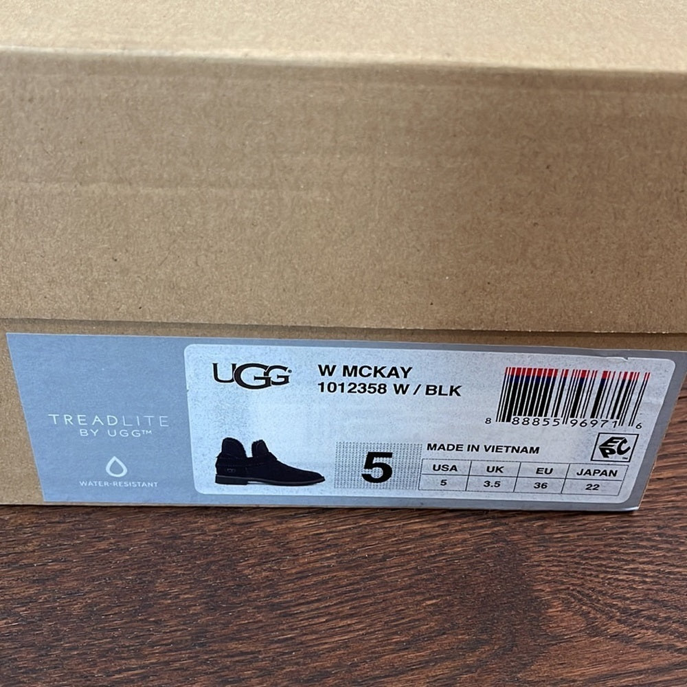 NWT Black Women’s Ugg Short Booties Size 5