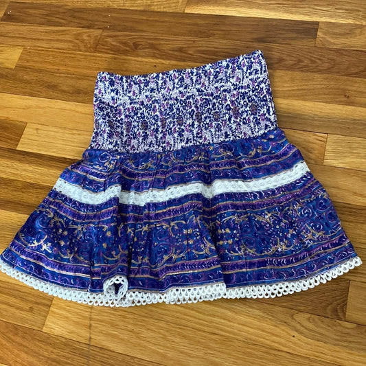 NWT Alicia Bell Women’s Purple Printed Skirt Size XS