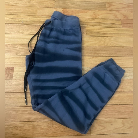 BUTTER Super Soft Blue and Black Sweat Pants Size XS