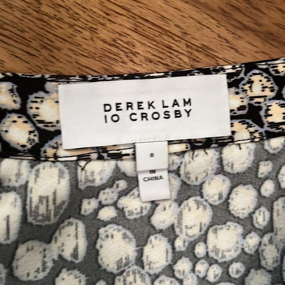 Derek Lam 10 Crosby Women’s Printed Flowy Skirt Size 8