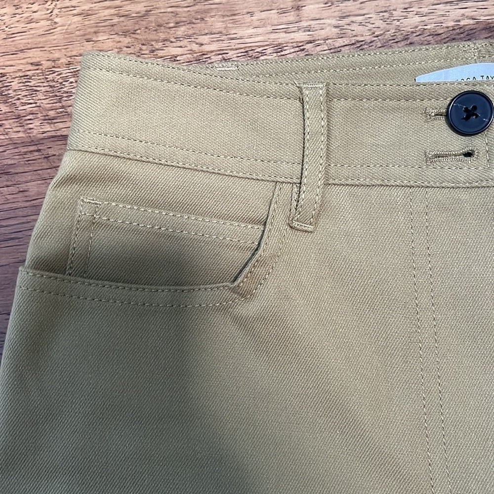 NWT Rebecca Taylor Women’s Tan Pants Size 0