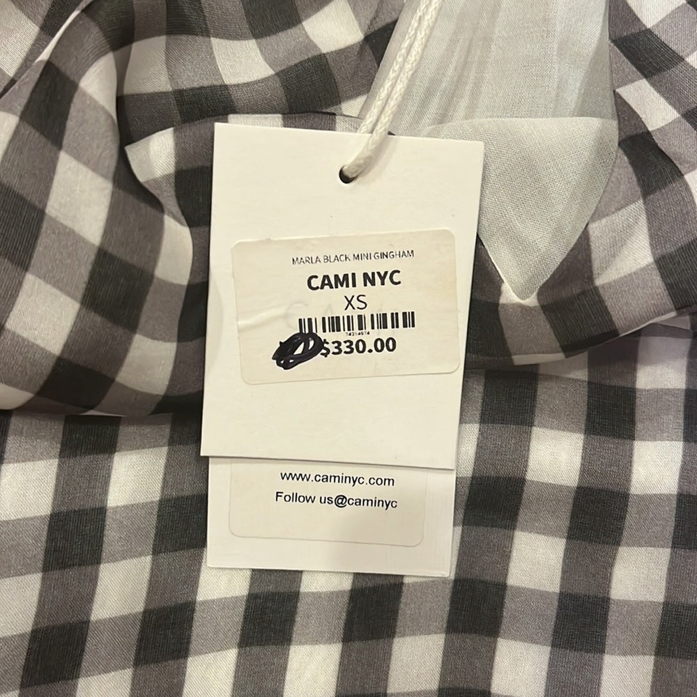 NWT Cami NYC Women’s Plaid Silk Dress Size XS