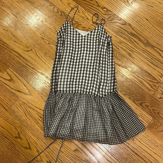 NWT Cami NYC Women’s Plaid Silk Dress Size XS