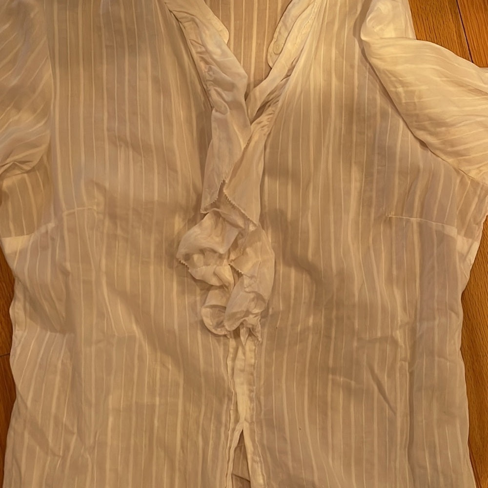 J. Crew Women’s Long Sleeve White Button Down