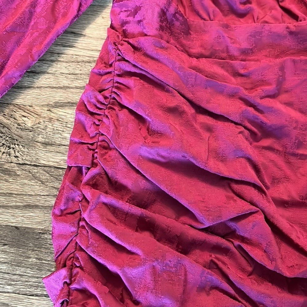 NWT Bebe one shoulder dress size 18