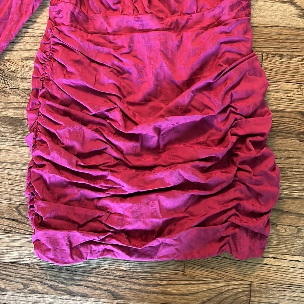 NWT Bebe one shoulder dress size 18