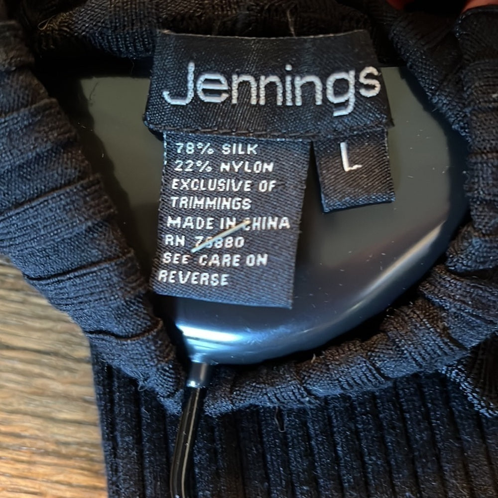 JENNINGS Turtleneck top size L