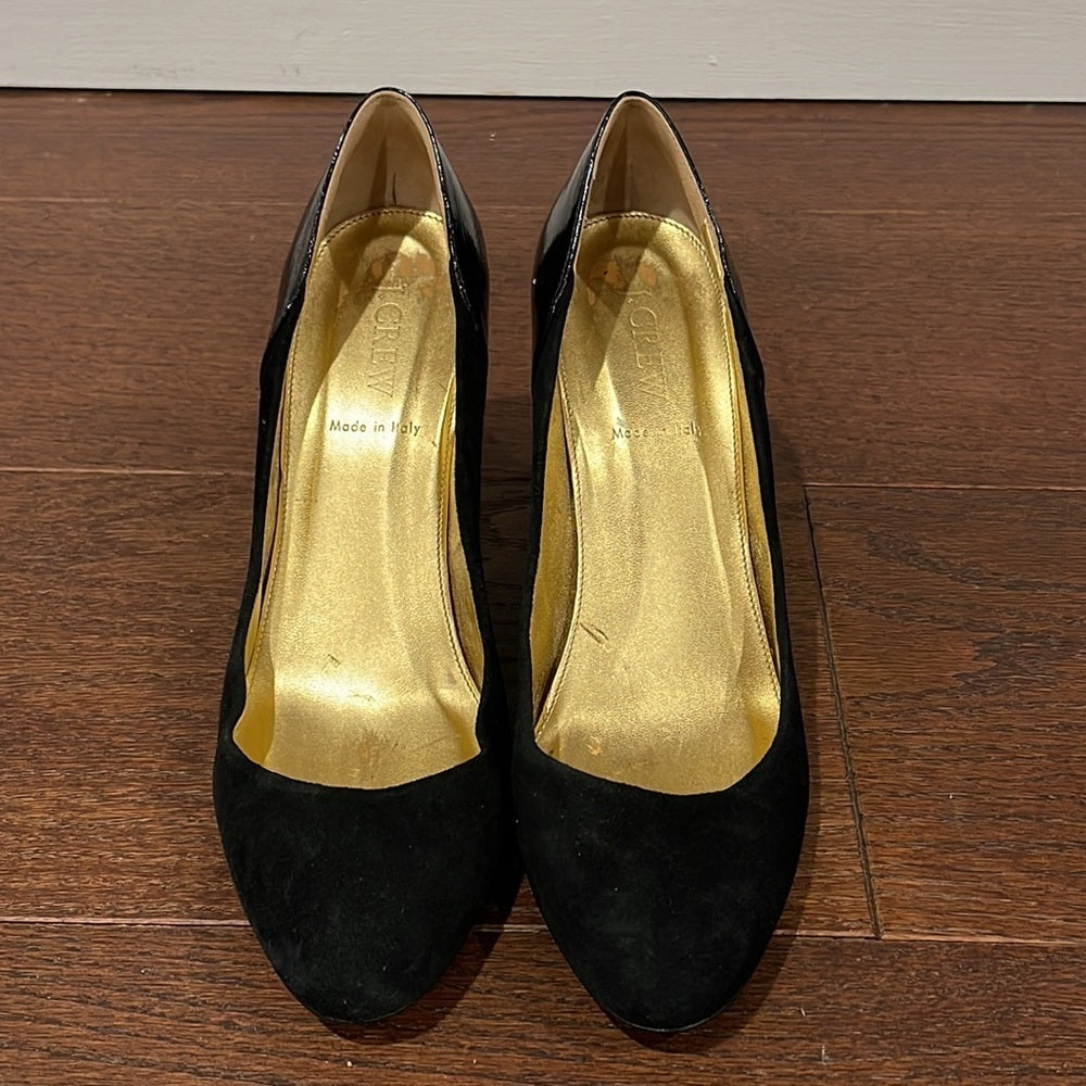 J. Crew Women’s Black Suede Pumps Size 8.5