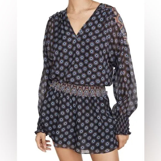 Ramy Brook Women’s Navy Long Sleeve Dress Size XS