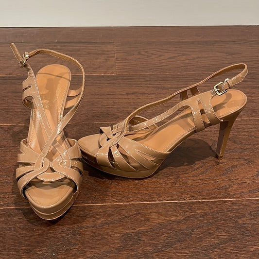 Elie Tahari Nude Sandals size 39/9