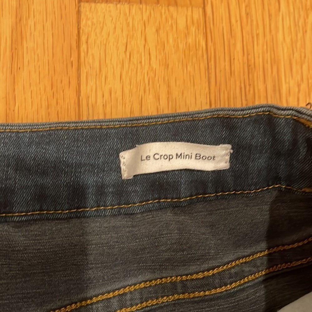 Women’s Frame Denim Mini Boot Blue Jeans Size 28