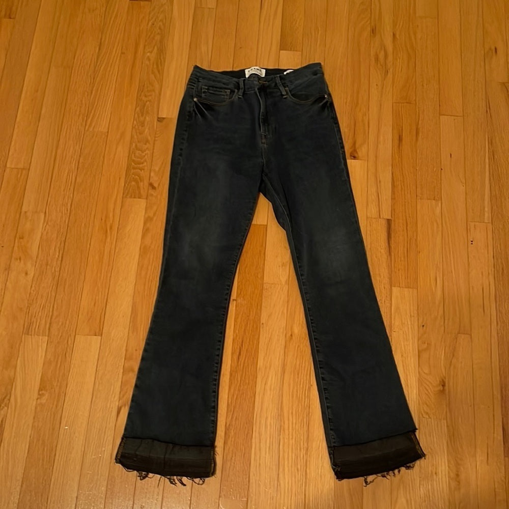 Women’s Frame Denim Mini Boot Blue Jeans Size 28