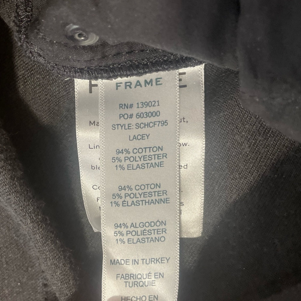 Frame Black Flare Jeans Size 29