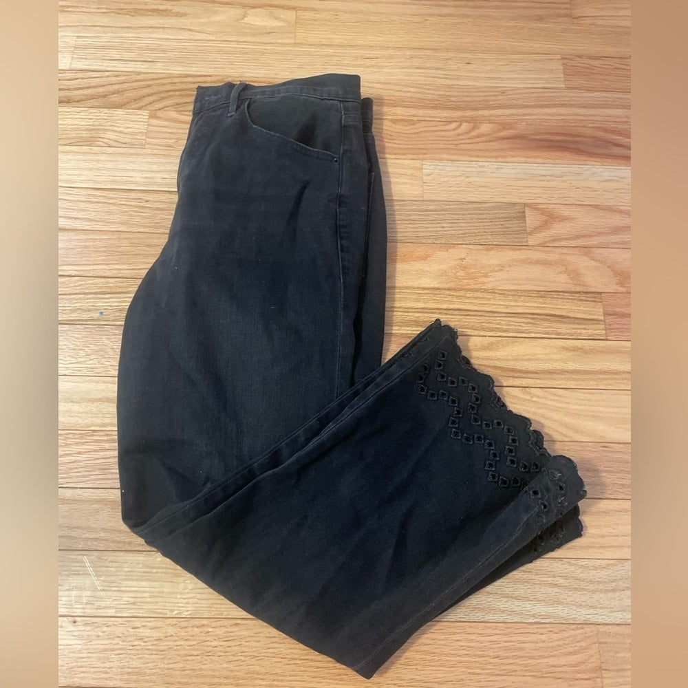 Frame Black Flare Jeans Size 29
