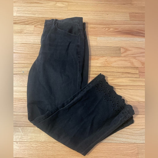 Frame Black Flare Jeans Size 29