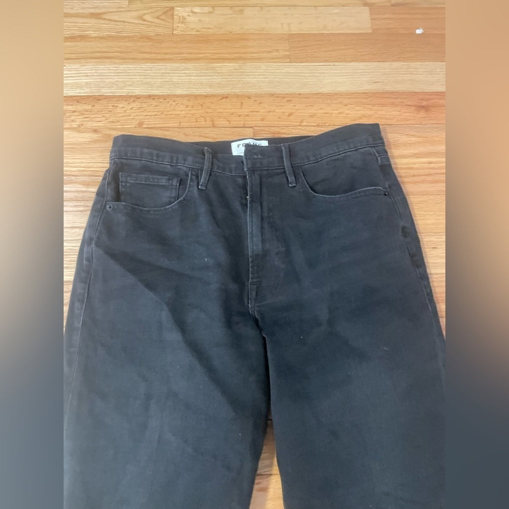Frame Black Flare Jeans Size 29