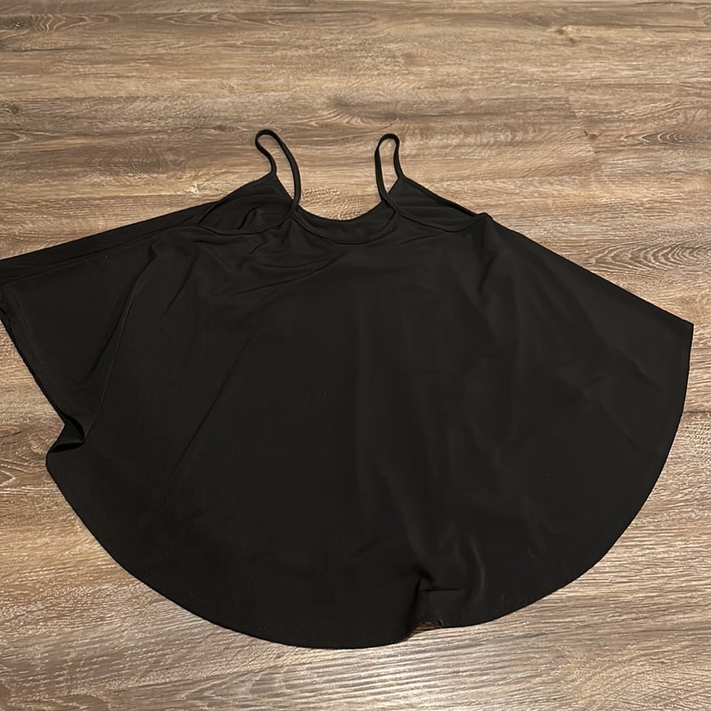 So Nikki Girl’s Black Flow Tank Top - Size Large