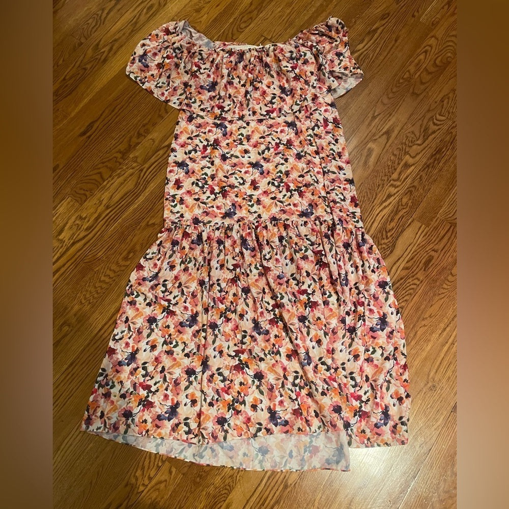 CATHERINE Maladrino Multicolored Maxi Dress Size Xl