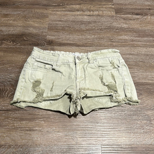 Klique B. Girl’s Distressed Denim Shorts - Size Small