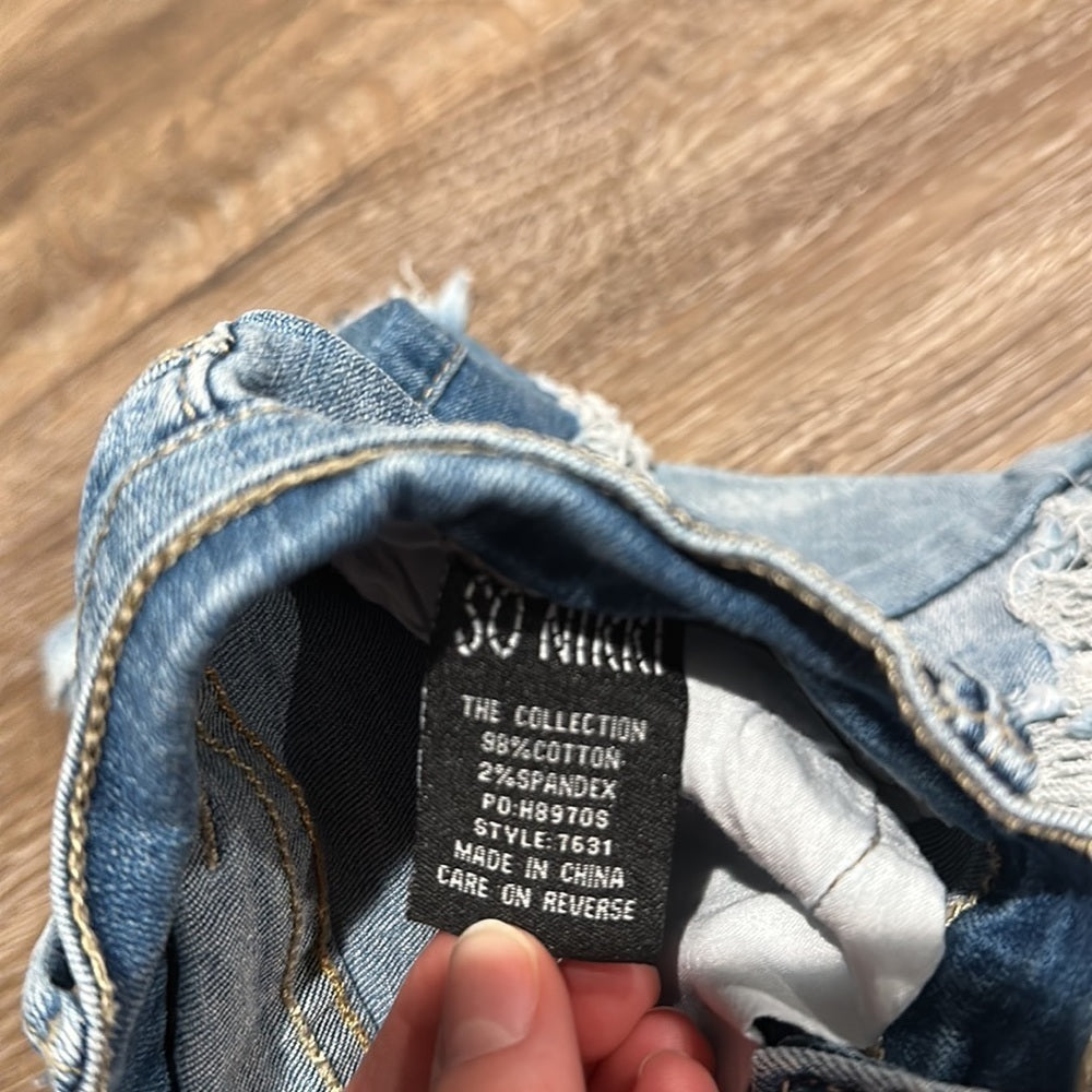 Heart & Soul Girl’s Jean Shorts - Size 1