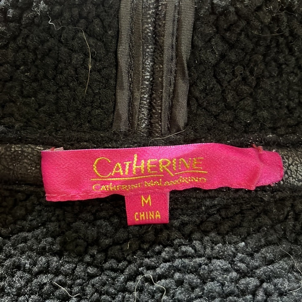 CATHERINE Malandrino black vest Size Medium
