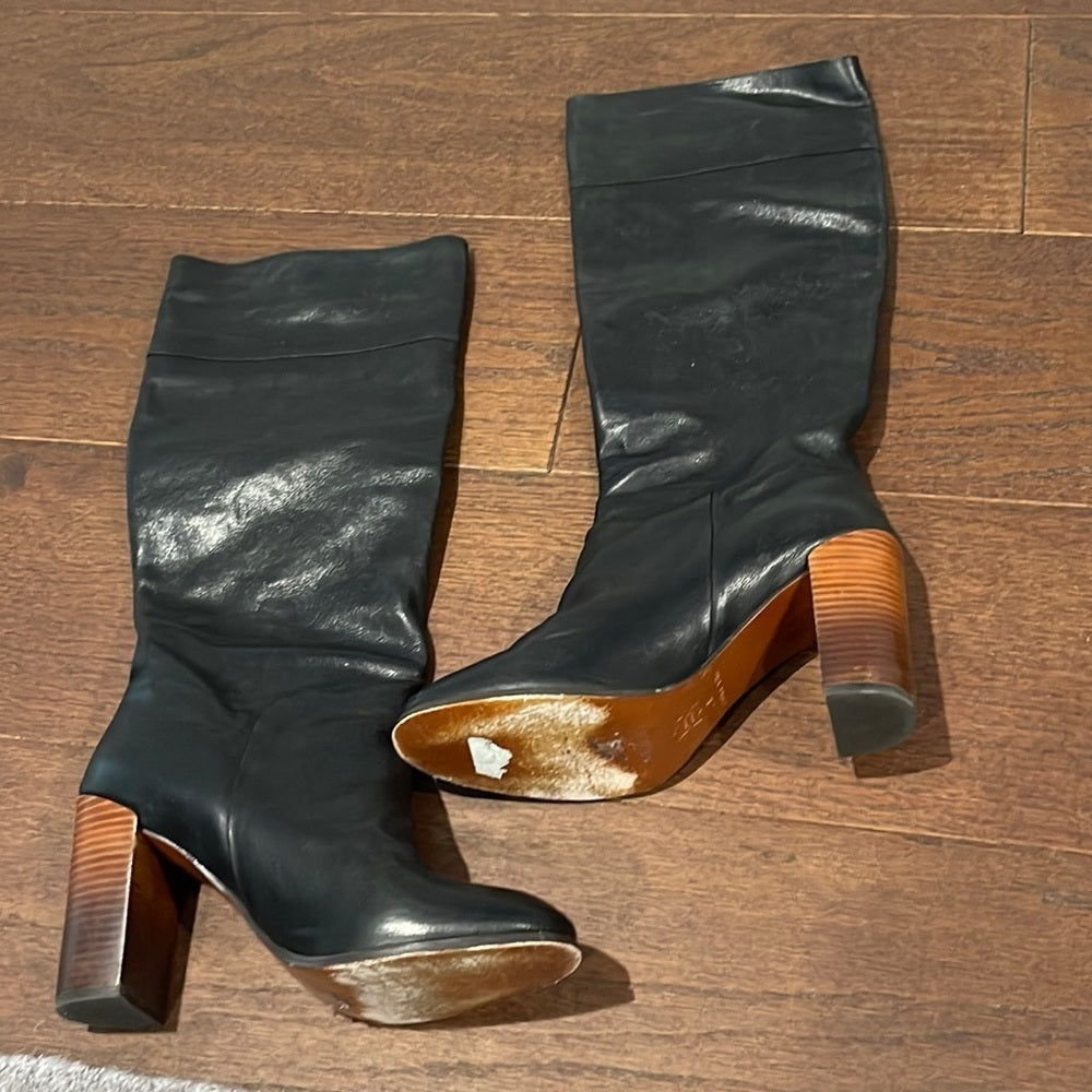 DOLCE Vita Black Tall Boots Size 9