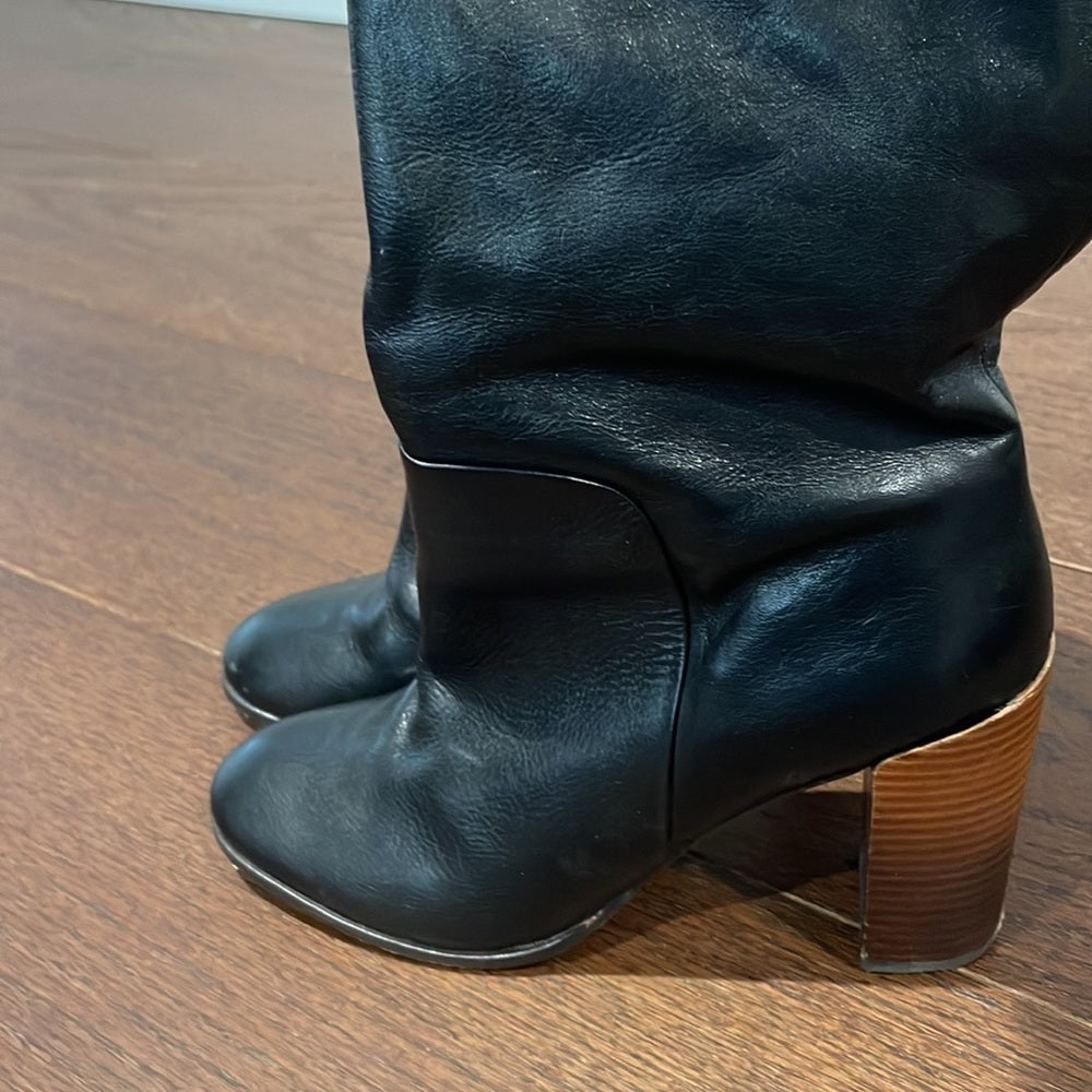 DOLCE Vita Black Tall Boots Size 9