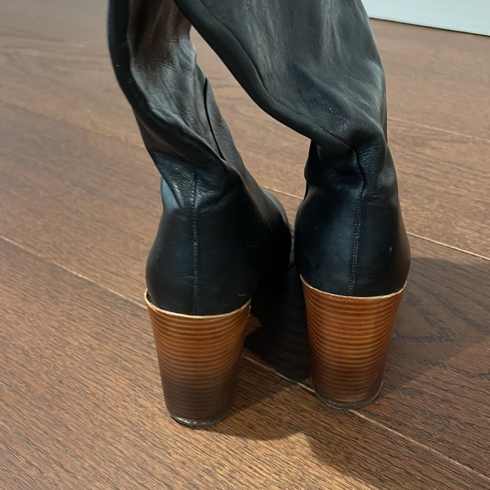 DOLCE Vita Black Tall Boots Size 9
