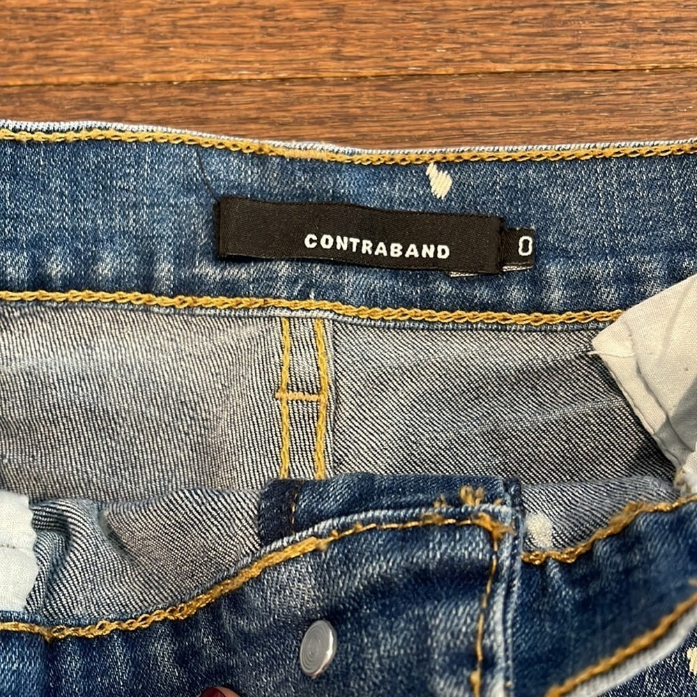 CONTRABAND Junior Girls Jeans Shorts Size 0