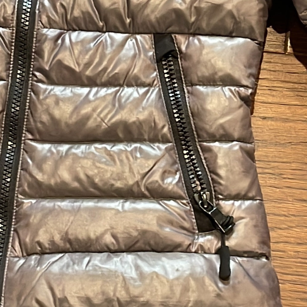 SAM Girls Grey Puffer Jacket Size 8