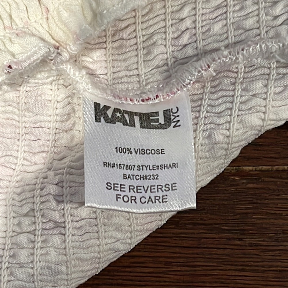 KATIE J Girls Floral Tank Top Size Medium