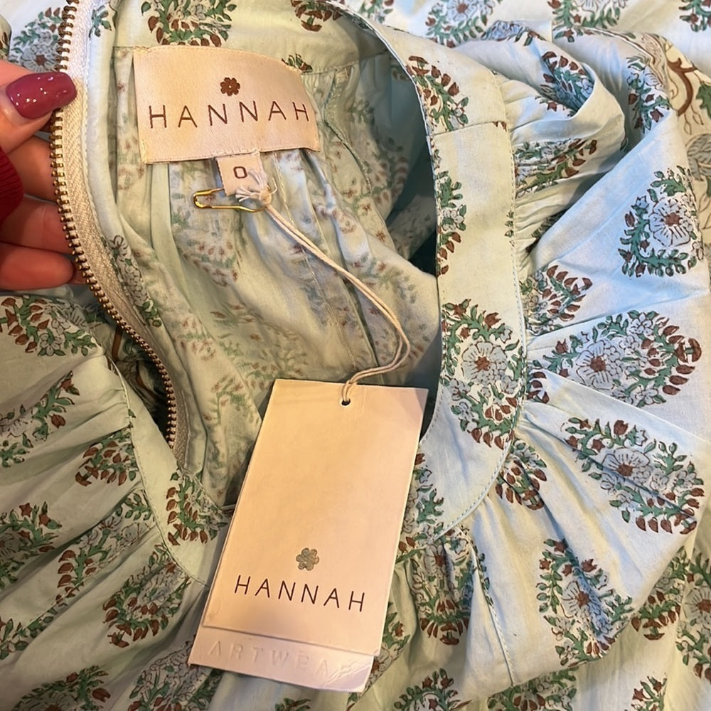 NWT Hannah Artwear Clare Jumpsuit Woman’s Printed Jumpsuit Size 0
