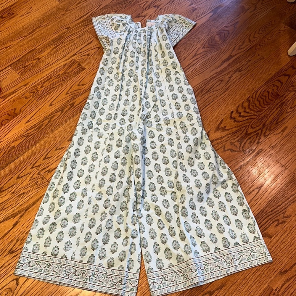 NWT Hannah Artwear Clare Jumpsuit Woman’s Printed Jumpsuit Size 0