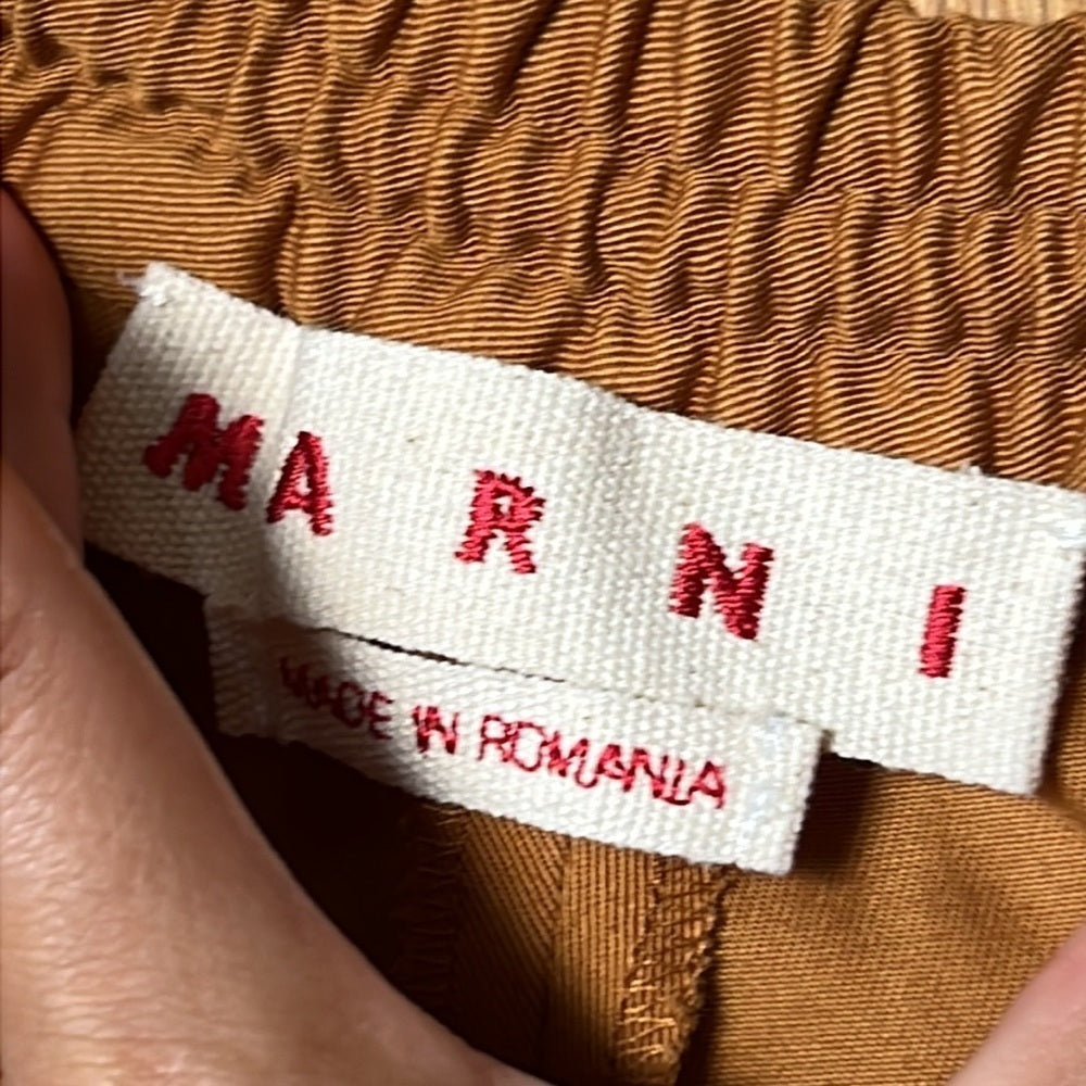 Marni Men’s Brown Pants Size 48EU / 38 US