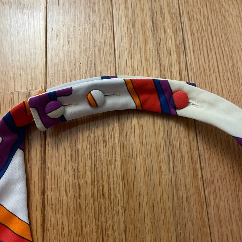 Elizabeth Stewart Multicolor Printed Halter Dress