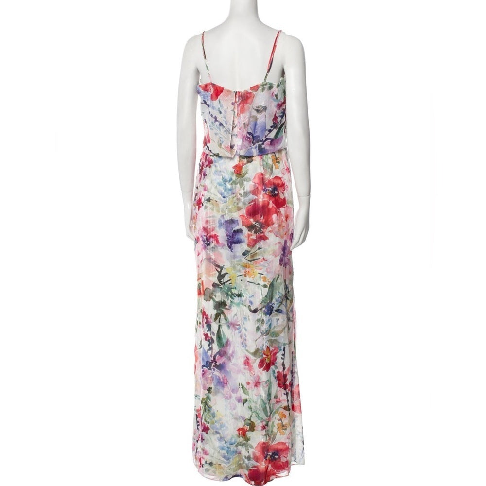 Parker Black Woman’s Floral Dress Size 6