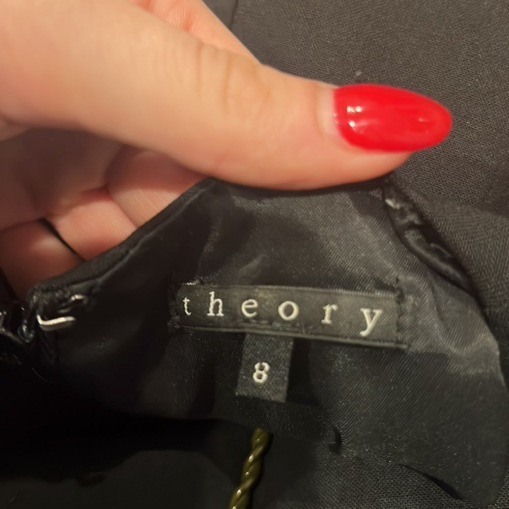Theory Women’s Black Dress Size 8