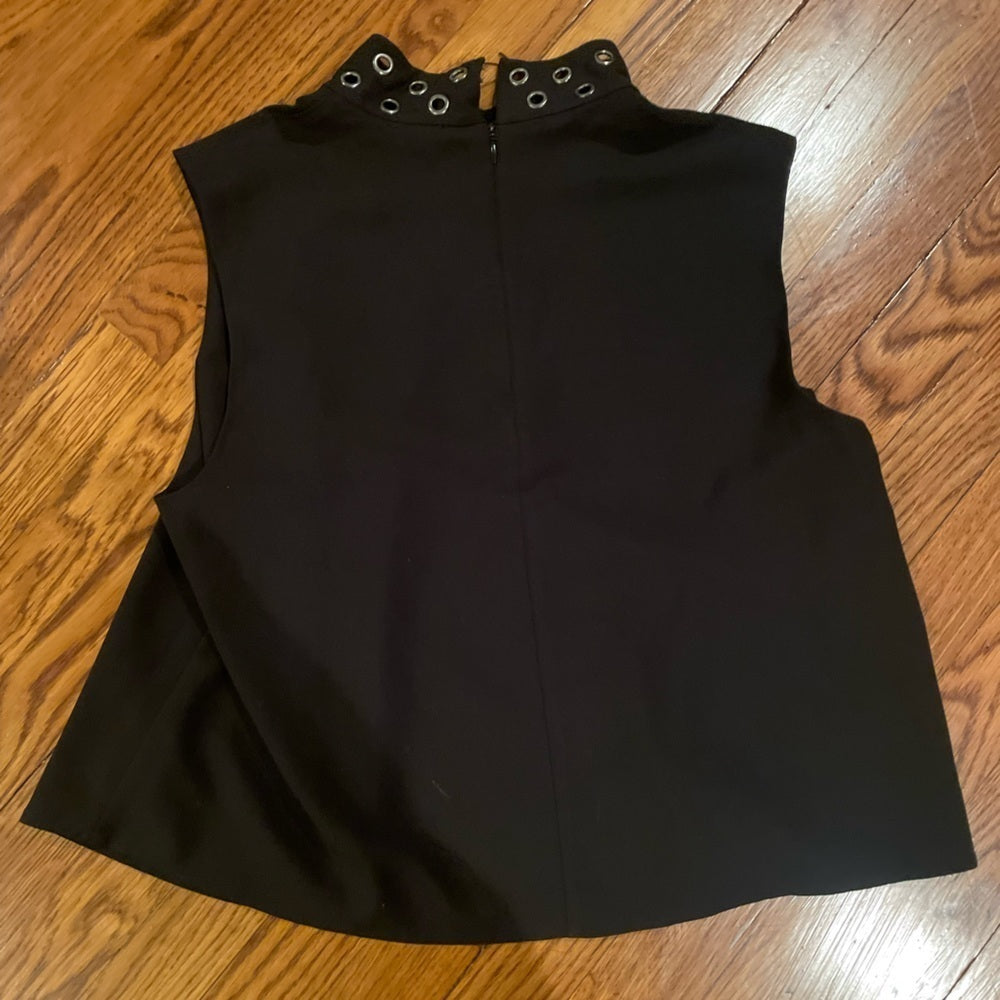 Forever 21 Sleeveless Black Blouse Size Large