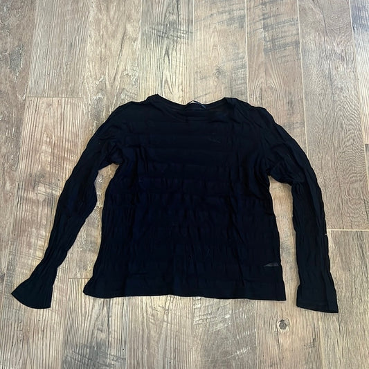 Proenza Schouler Woman’s Black Long Sleeve Size Large