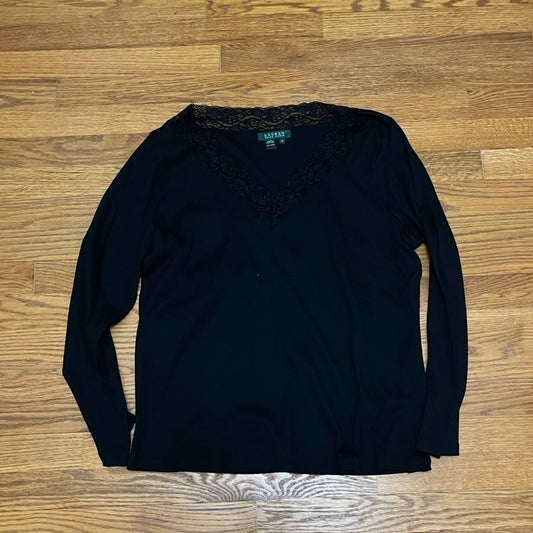 Lauren Ralph Lauren Womens long sleeve top Size 2X