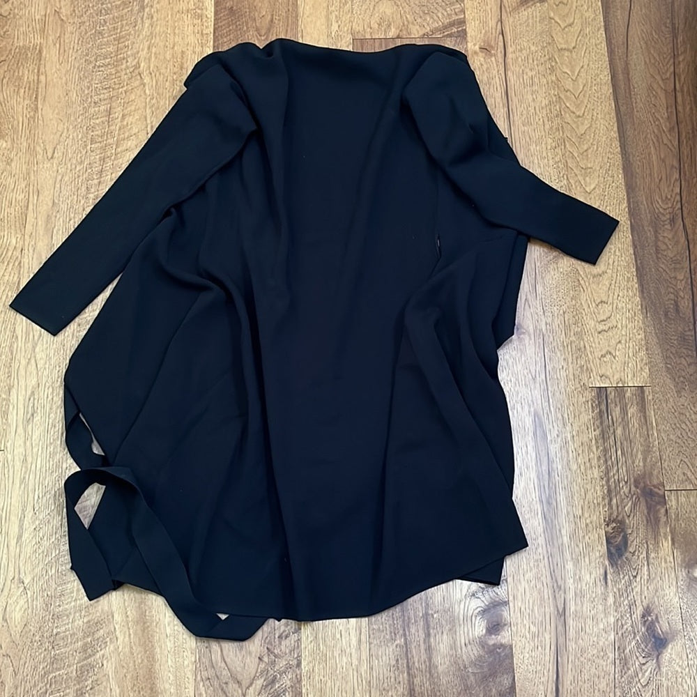 NWT Diane Von Furstenberg Women’s Black Long Cardigan Size S