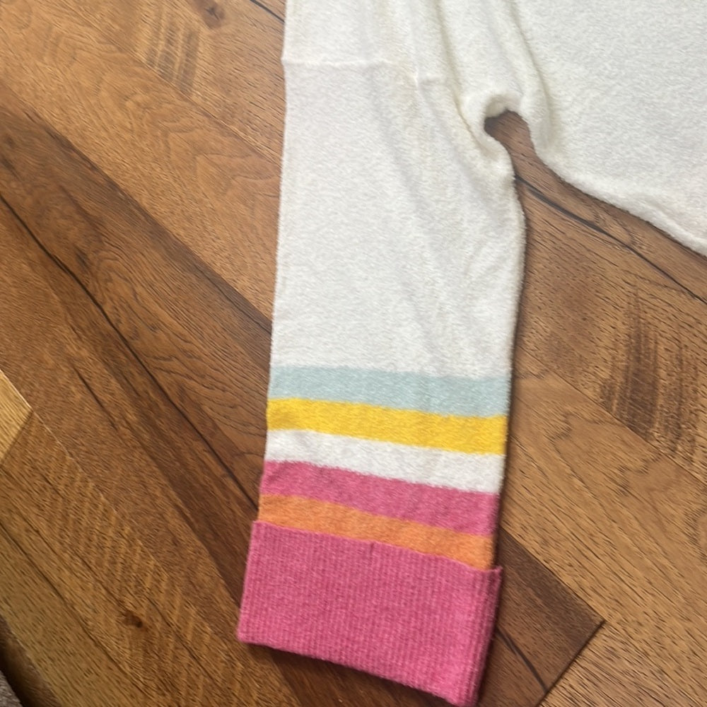 LoveShackFancy Woman’s Fenmore Fuzzy Hoodie Size XS